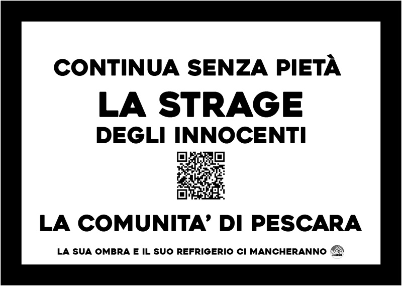Gli alberi non si abbattono, si proteggono.