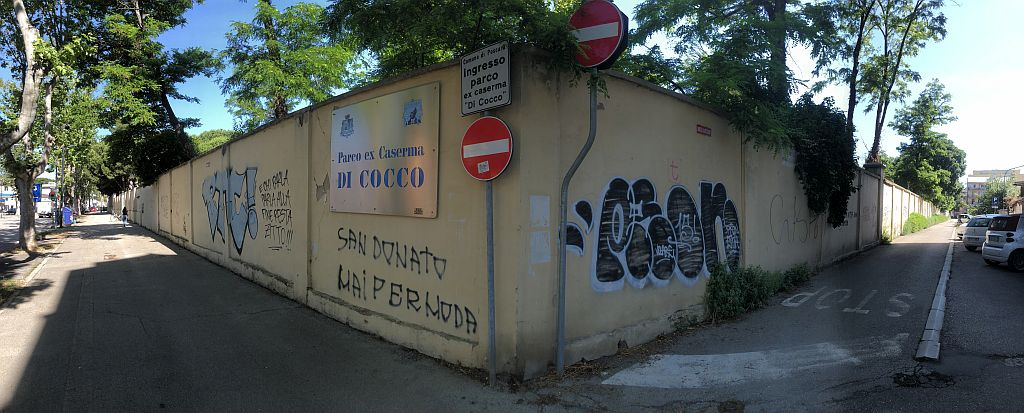 Il senso del recinto del Comune di Pescara: il caso del parco ex Caserma Di Cocco