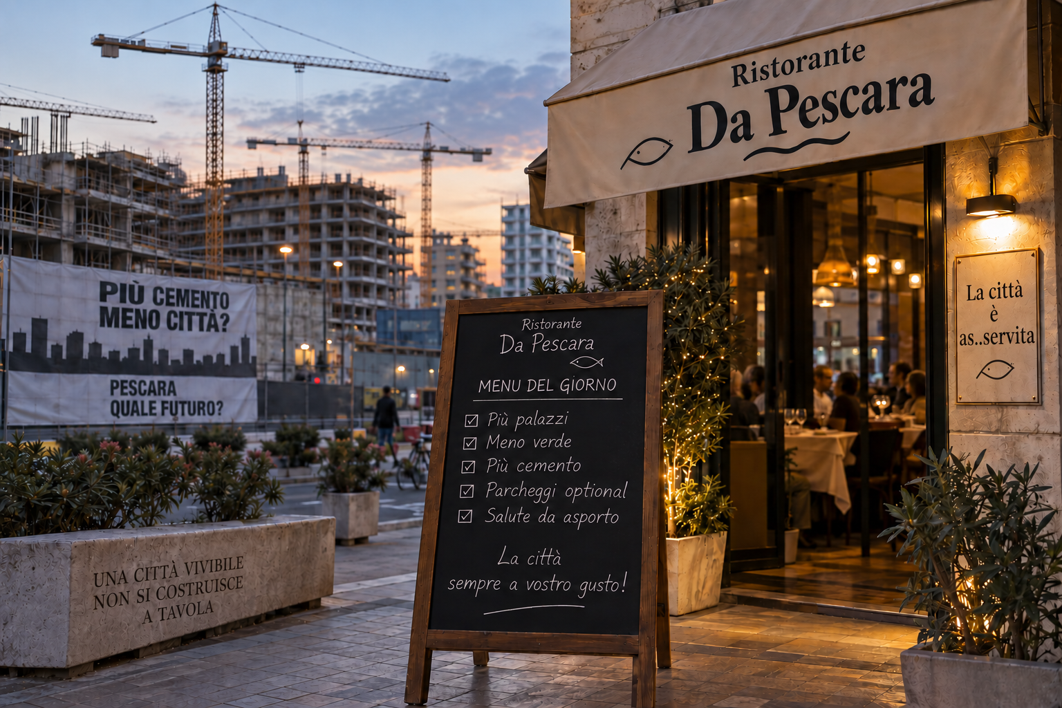 Pescara, la città è as..servita!